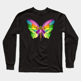 Butterfly Fairy Long Sleeve T-Shirt